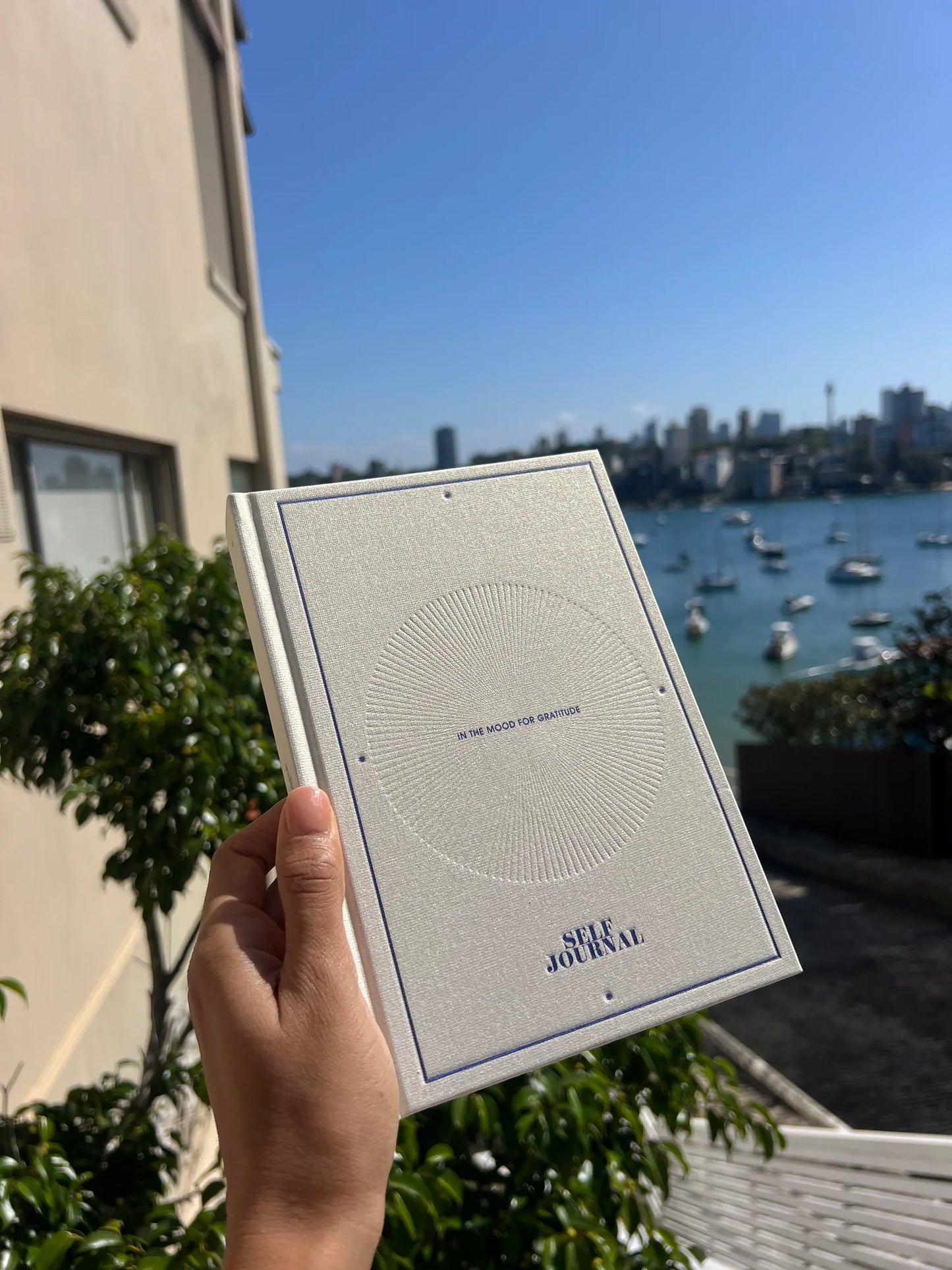 Selfdom Gratitude Journal - White