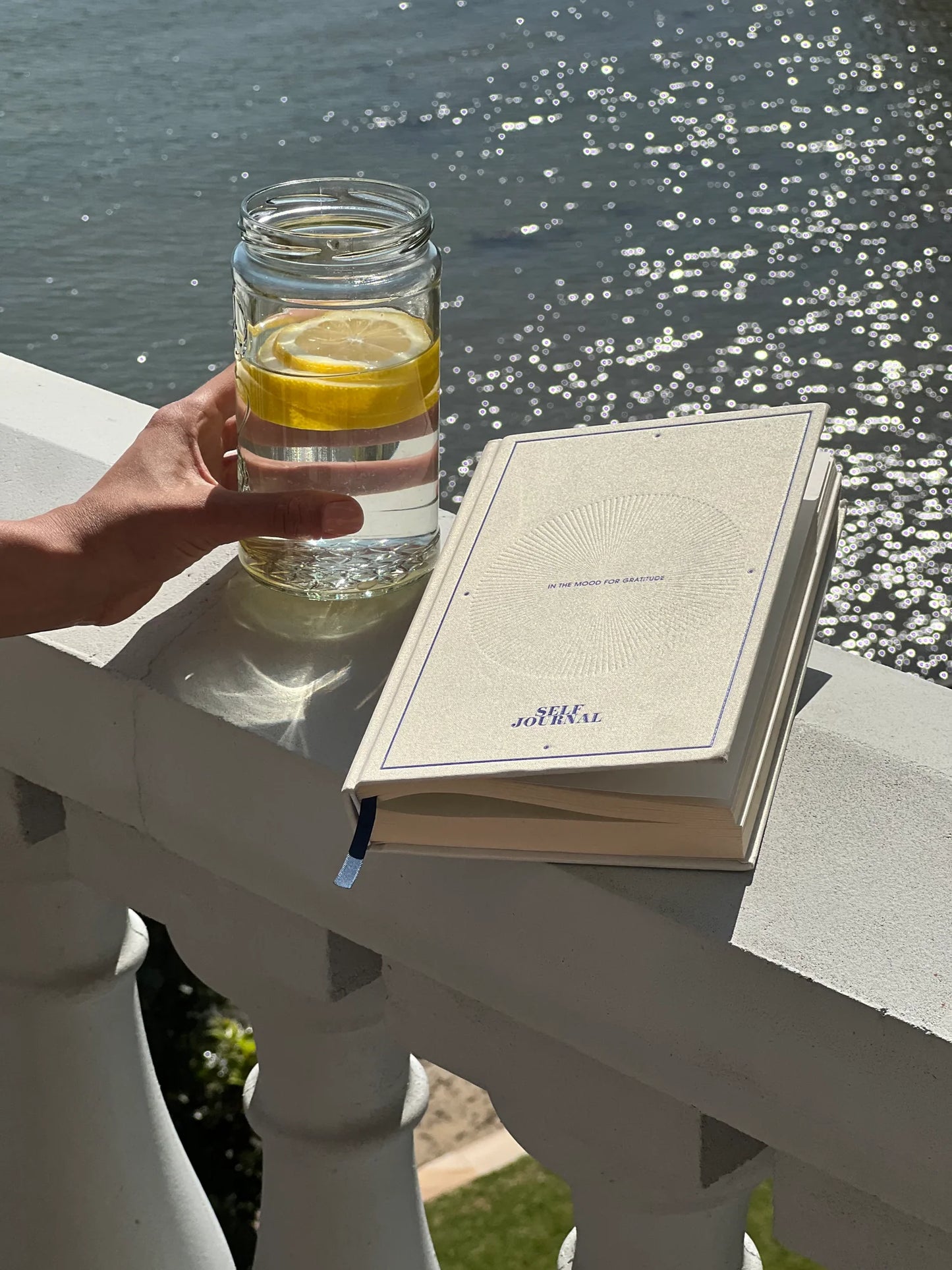Selfdom Gratitude Journal - White