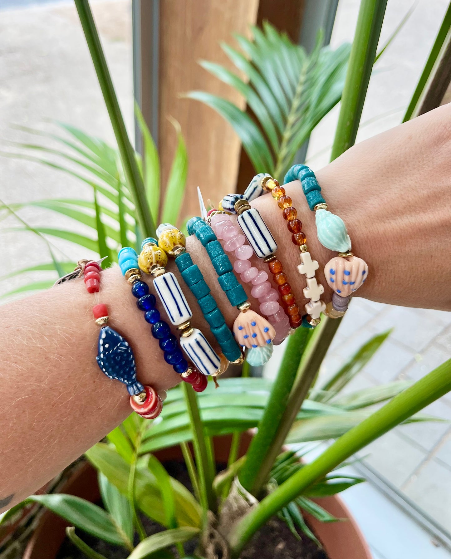 El Mar Beaded Bracelet