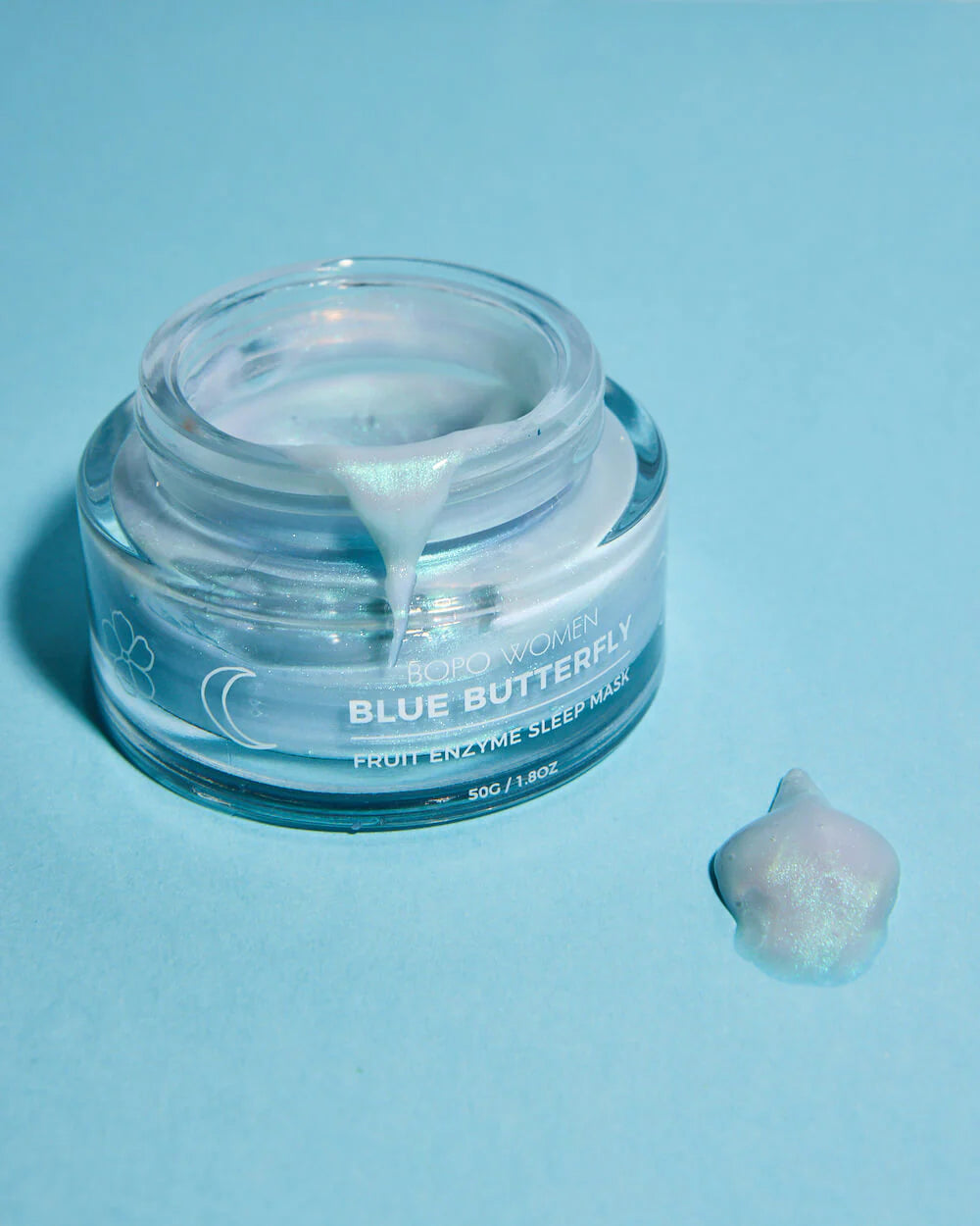 Blue Butterfly Sleep Mask