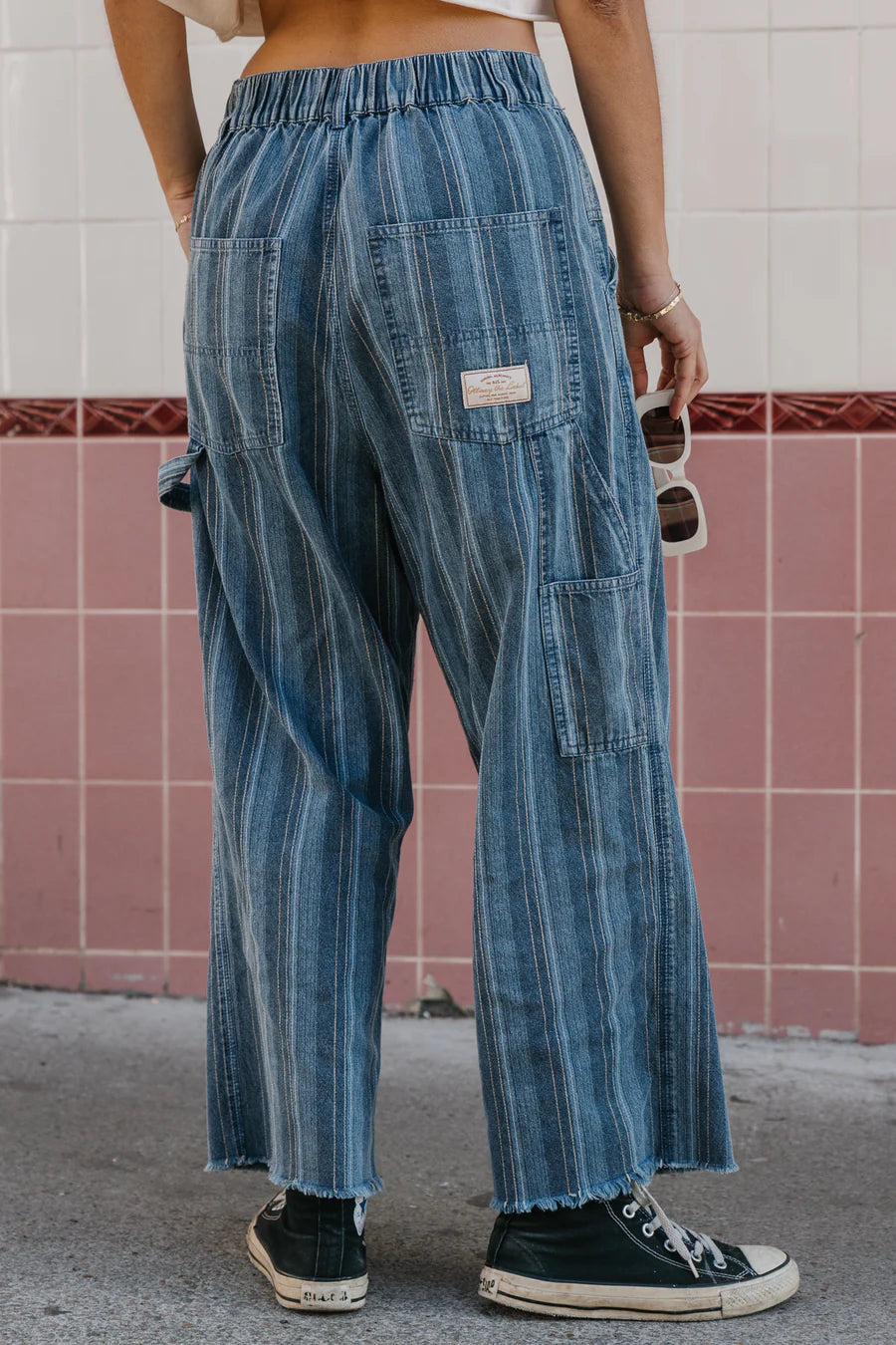 Jagger Washed Denim Pants  | Unisex