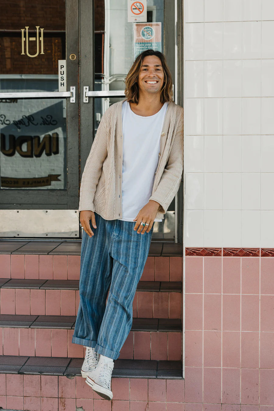 Jagger Washed Denim Pants  | Unisex