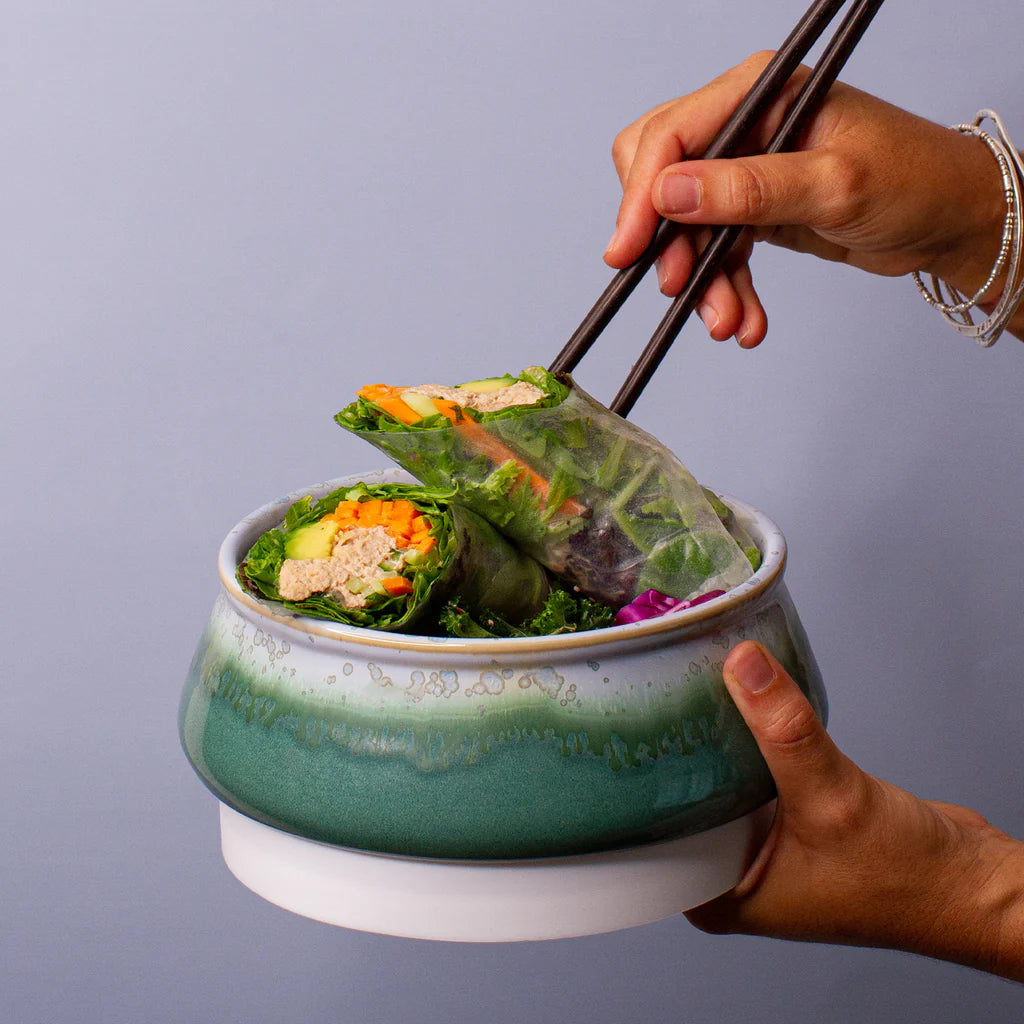 Ocean Jasper Travel Bowl - Small