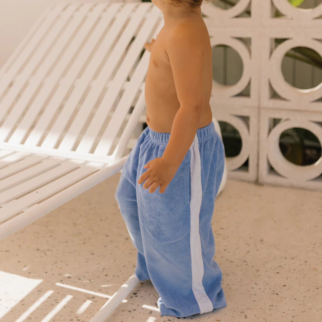 Ciao Tutti Relaxed Pants | Pool Blue/Buttercream