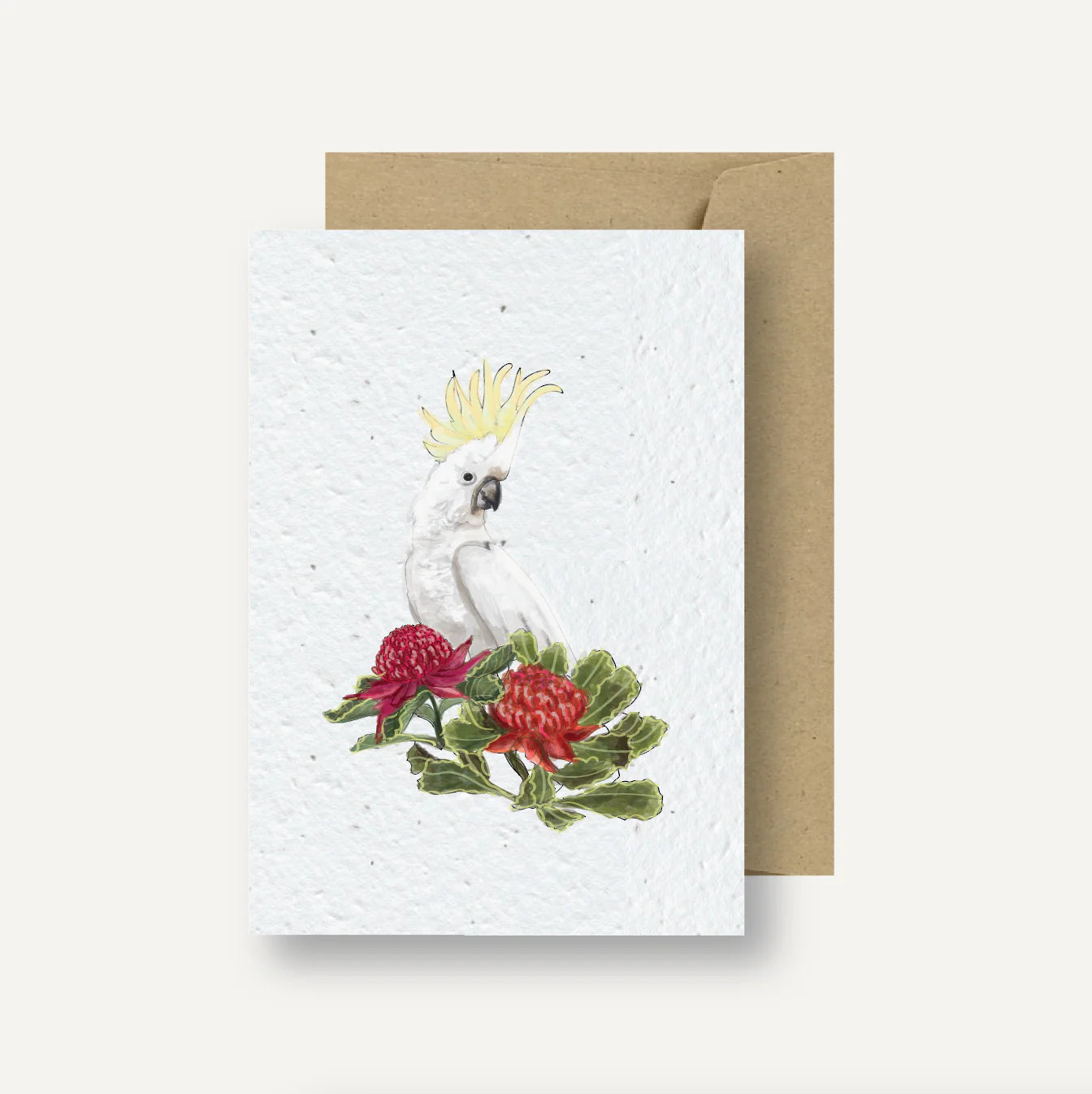 Plantable Card - Cockatoo