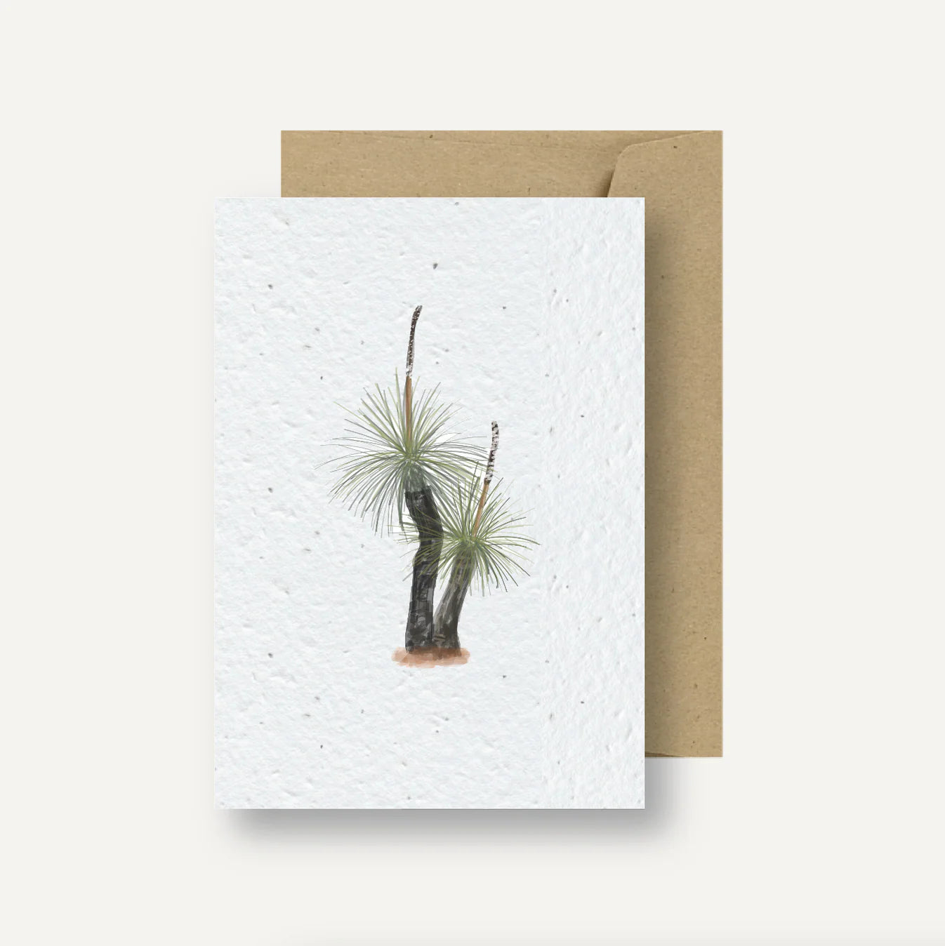 Plantable Card - Grasstree