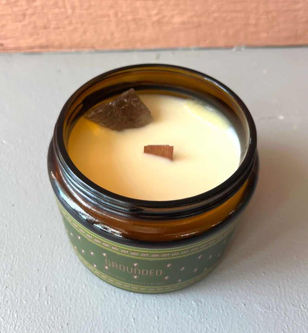 Grounded | Crystal Infused Candle