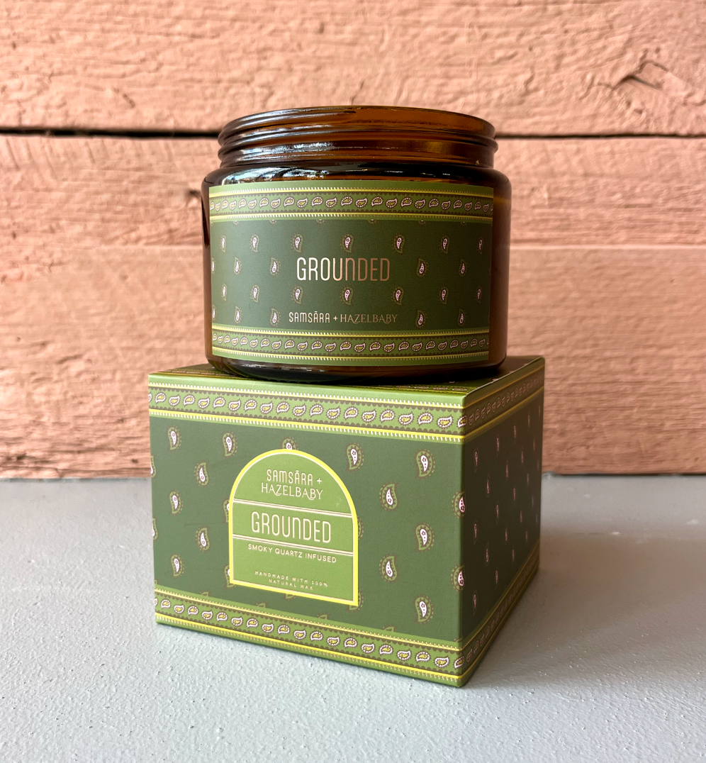 Grounded | Crystal Infused Candle