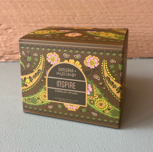 Inspire | Crystal Infused Candle