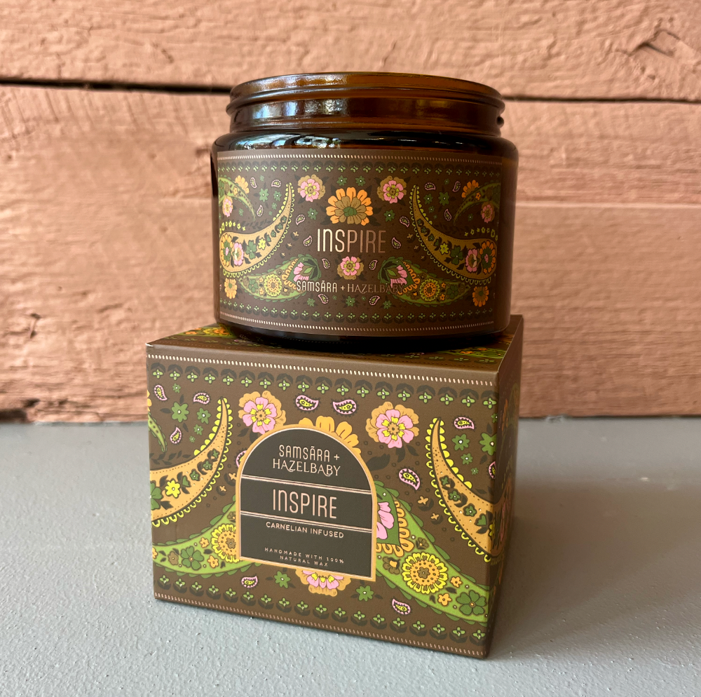 Inspire | Crystal Infused Candle