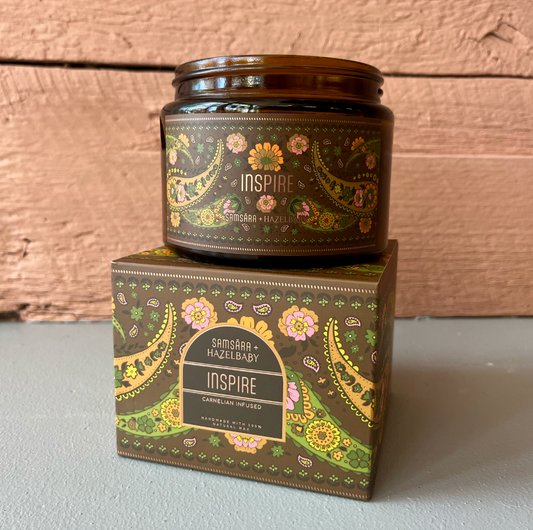 Inspire | Crystal Infused Candle