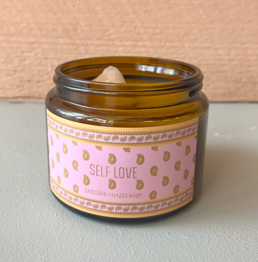 Self Love | Crystal Infused Candle