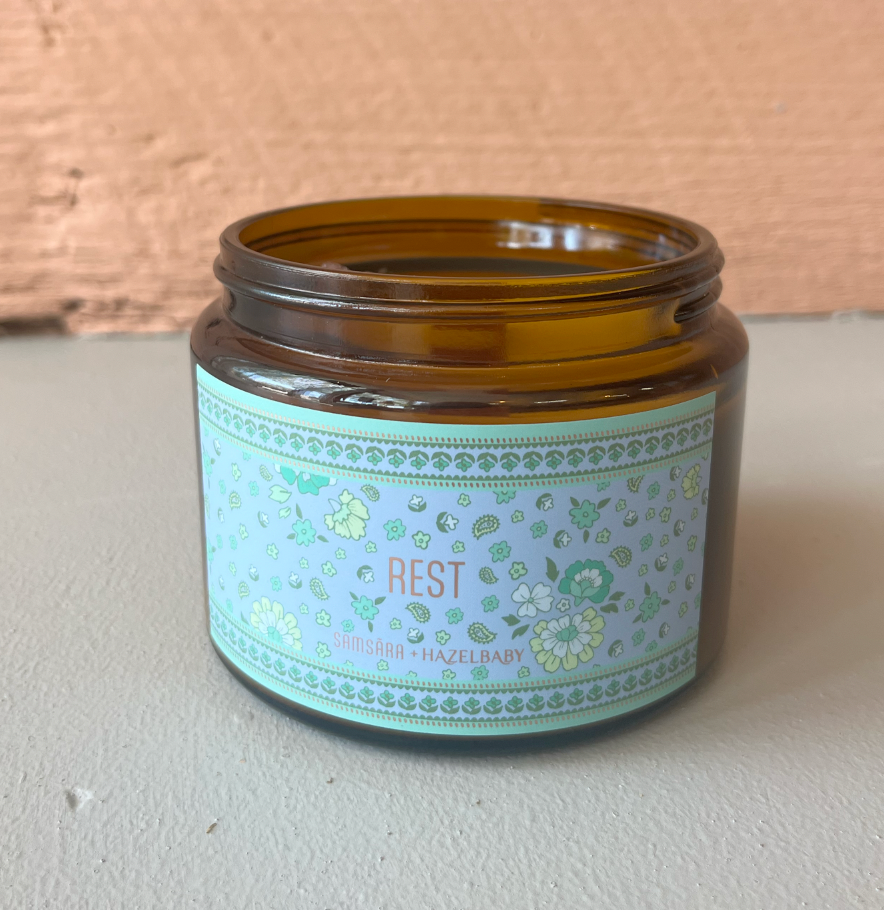 Rest | Crystal Infused Candle