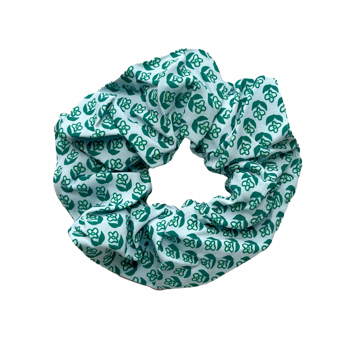 Remnant Scrunchie - Aqua Geo