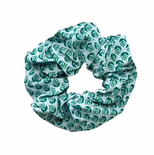 Remnant Scrunchie - Aqua Geo