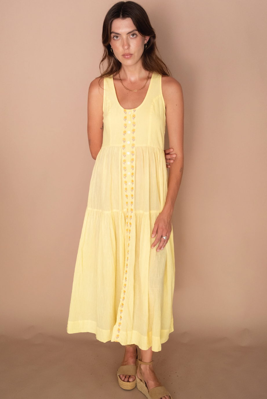 October - Gabby Midi Dress