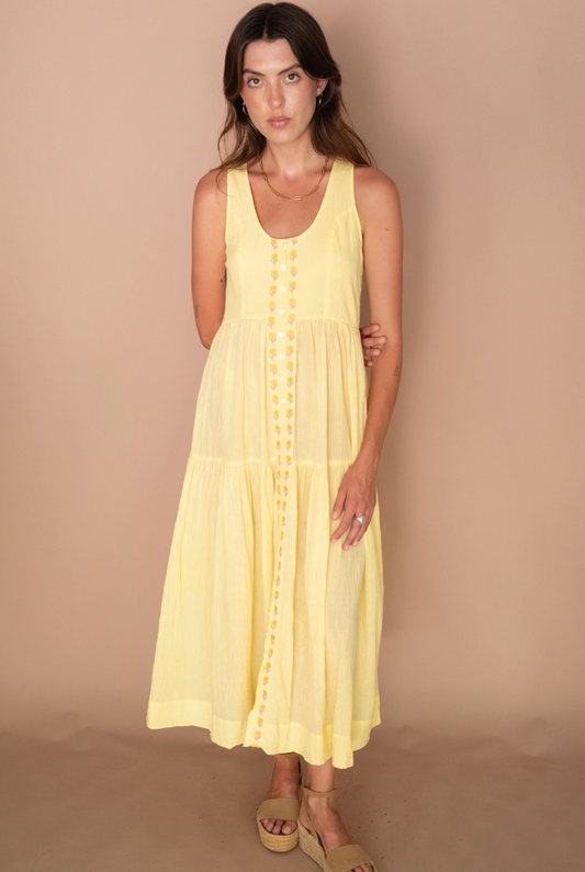 October - Gabby Midi Dress