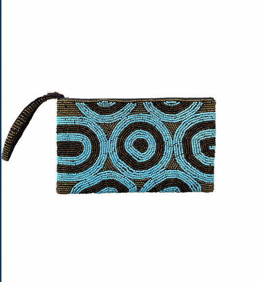 Solana Beaded Clutch