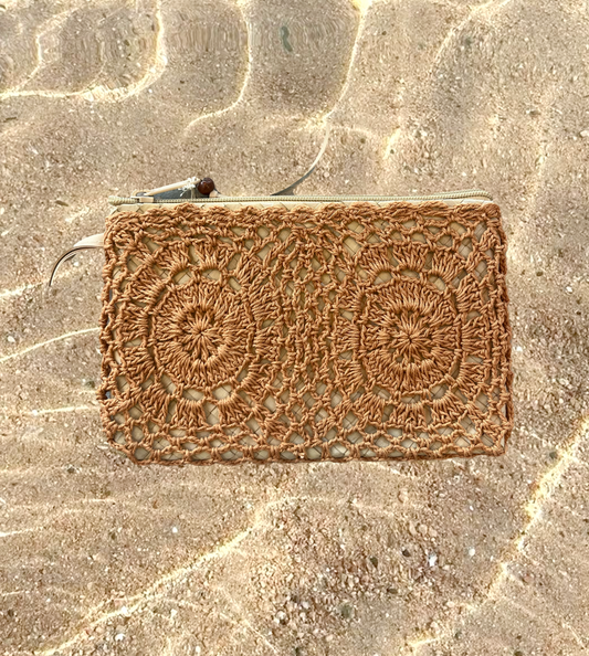 Soleil Crochet Clutch