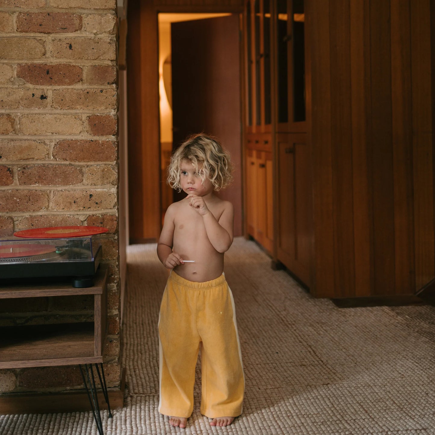 Ciao Tutti Relaxed Pants | Golden Cream/Butercream