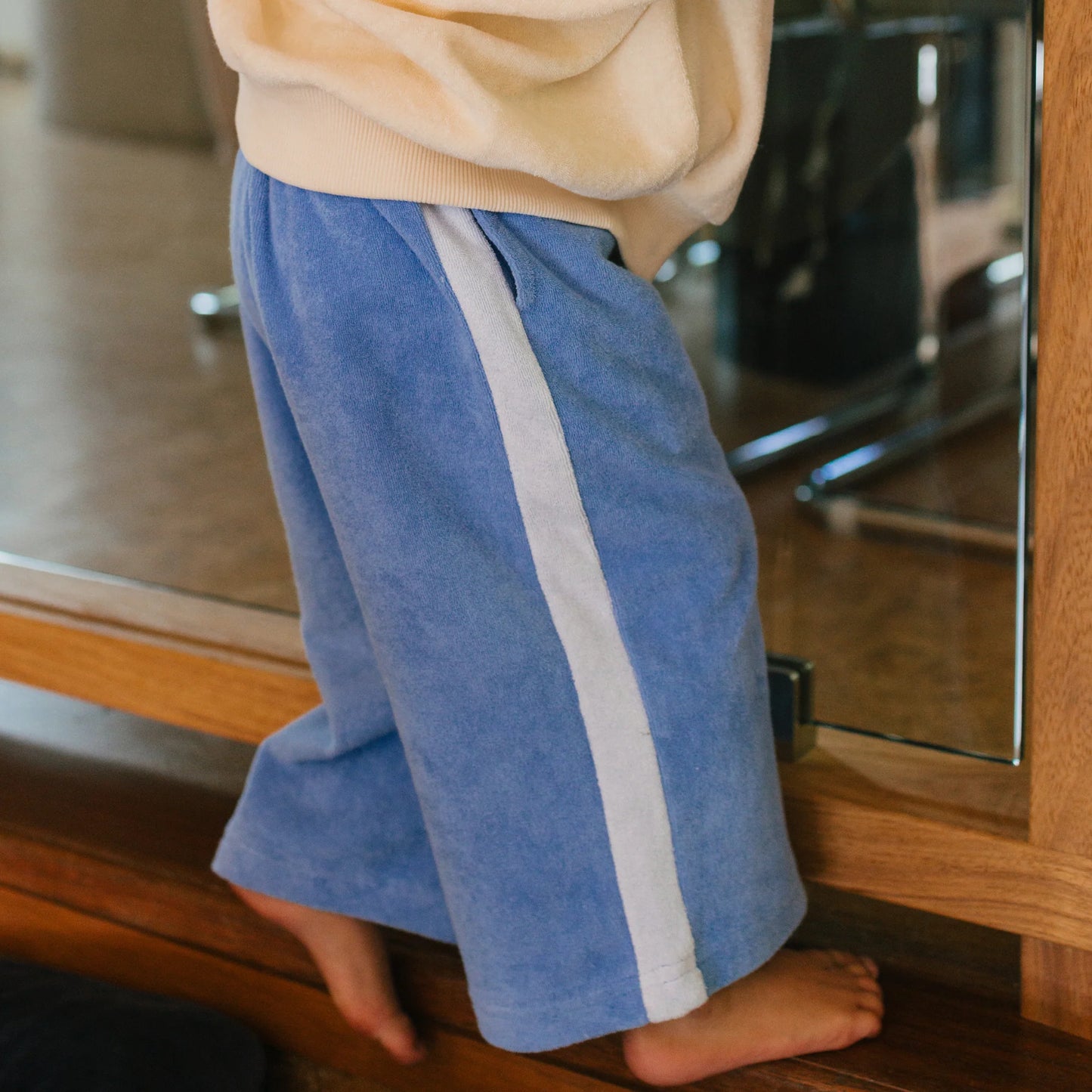 Ciao Tutti Relaxed Pants | Pool Blue/Buttercream