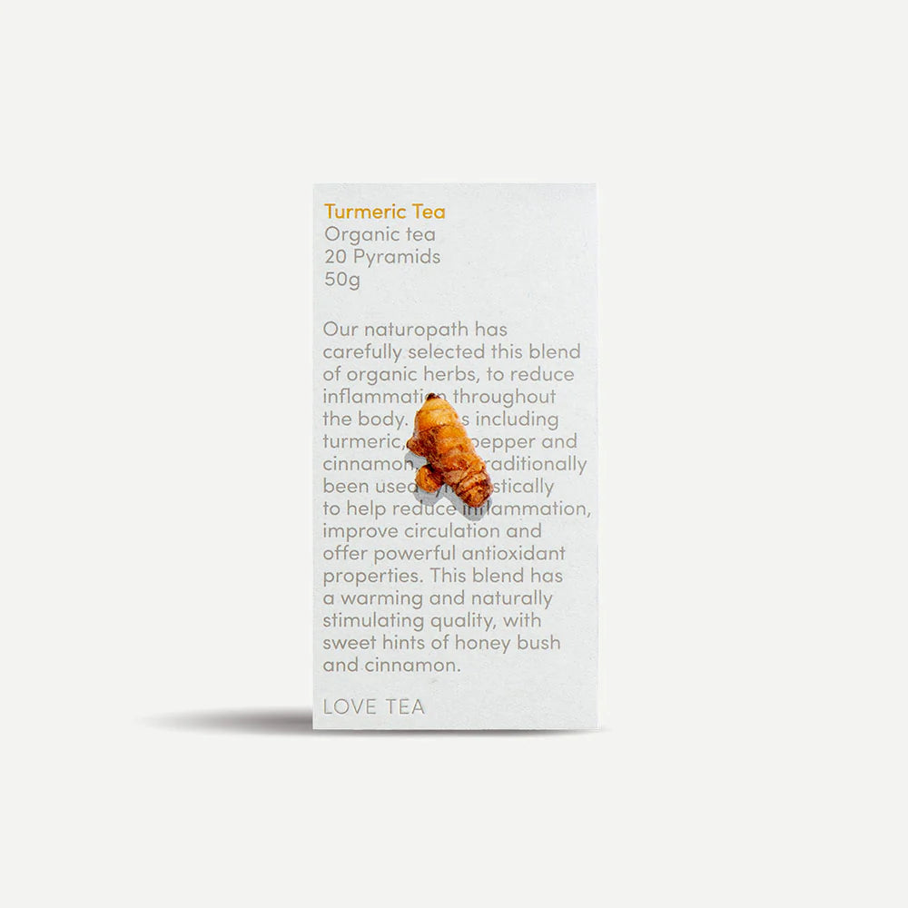 Tumeric Pyramid Tea Bags (20 Pyramids)