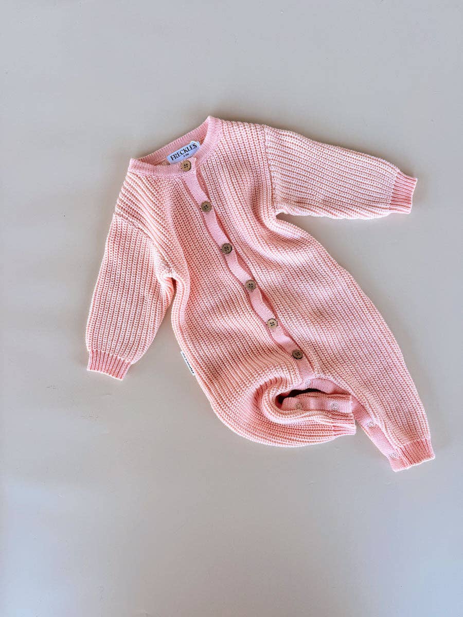 Chunky Full Romper - Sweetpea