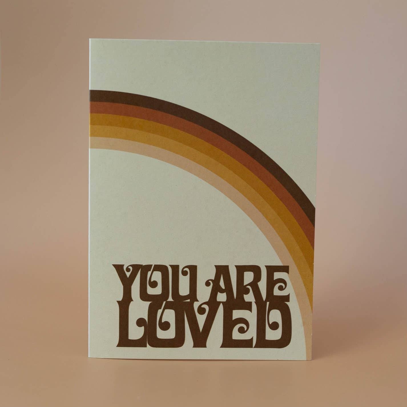 You Are Loved - Retro Vintage Greeting Card