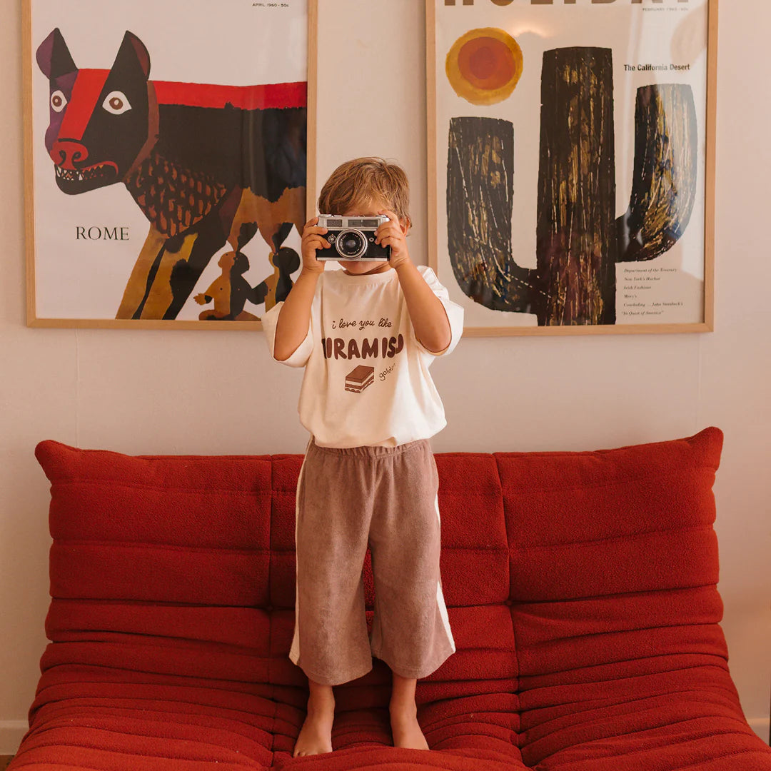 Ciao Tutti Relaxed Pants | Coffee/Buttercream