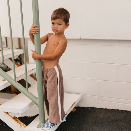 Ciao Tutti Relaxed Pants | Coffee/Buttercream