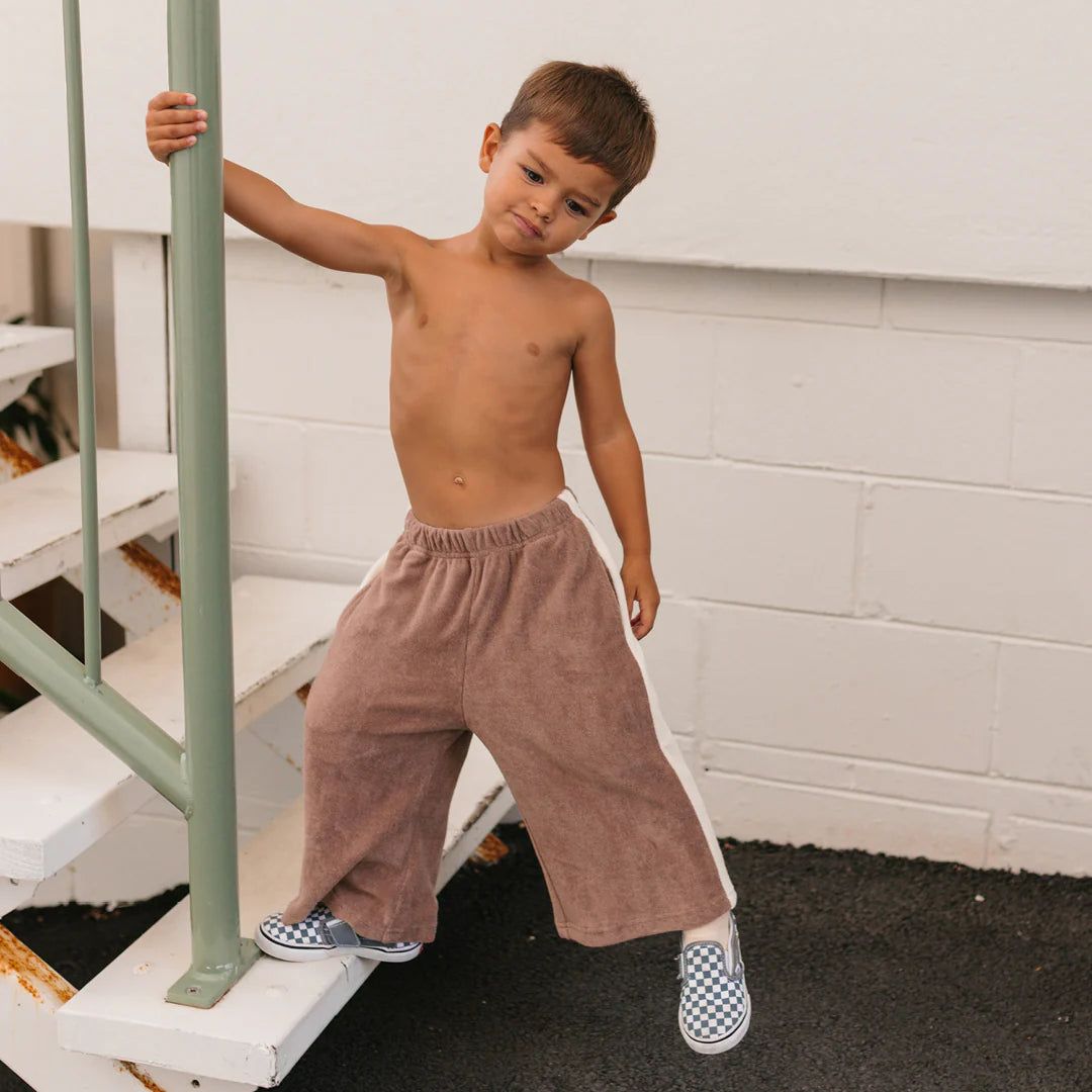 Ciao Tutti Relaxed Pants | Coffee/Buttercream