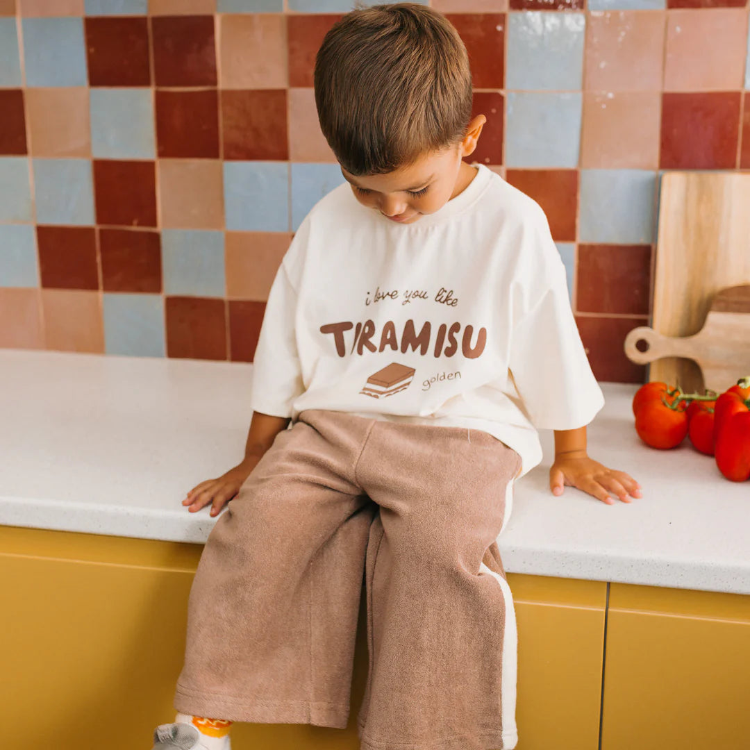 Ciao Tutti Relaxed Pants | Coffee/Buttercream