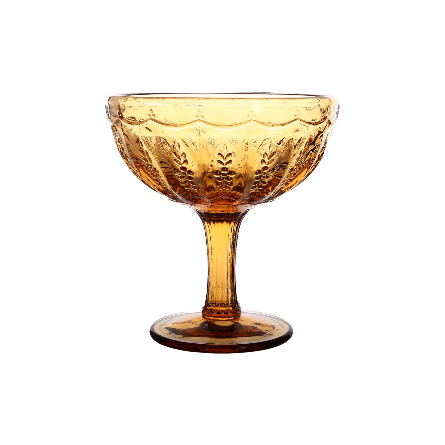 Margarita Glasses Amber - Set of 2
