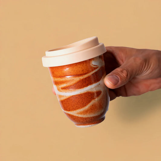 The Shino-Yaki Reusable Coffee Mug