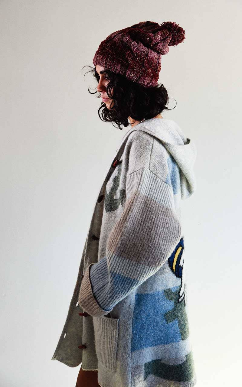 The Dust Beanie - Mauve: Pink