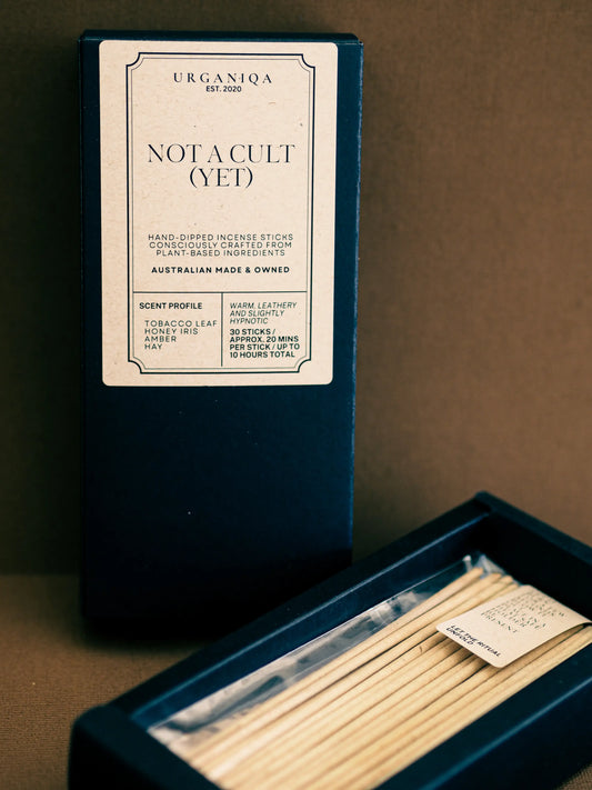 Not a Cult (Yet) Incense Sticks | Clean, Vegan & Handmade: Small
