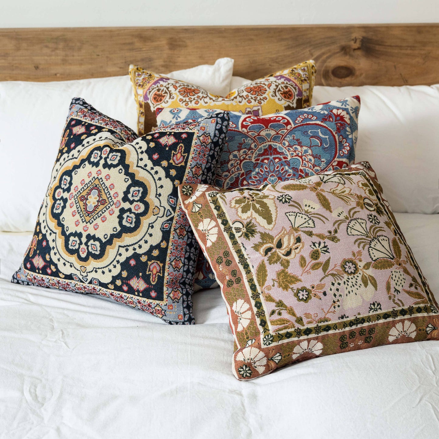 'Eleanor Rigby' Woven Scatter Cushion Cover