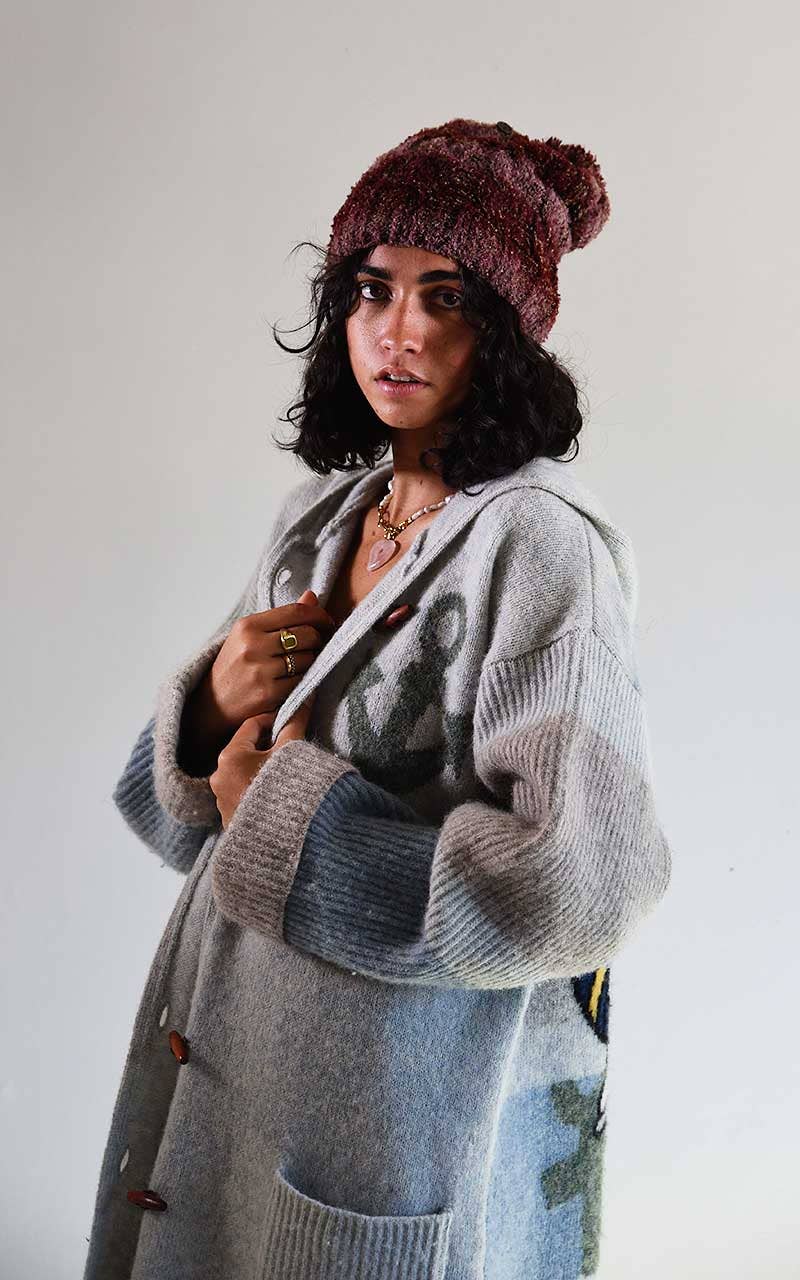 The Dust Beanie - Mauve: Pink
