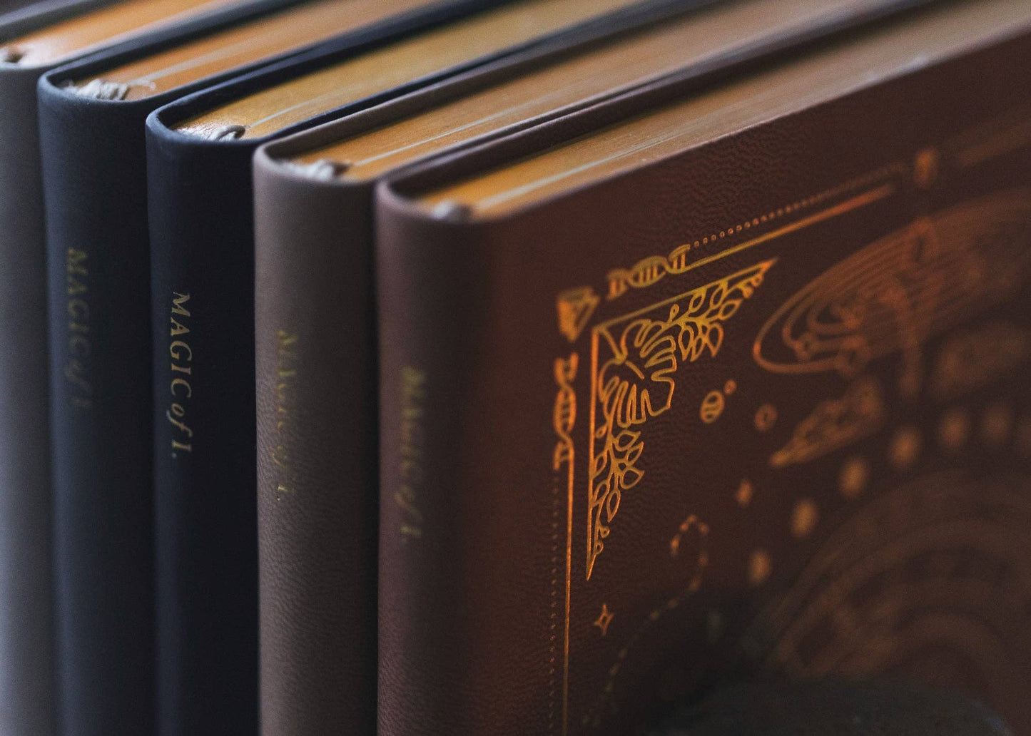 A5 Origins Vegan Leather Journal - Coral Rose