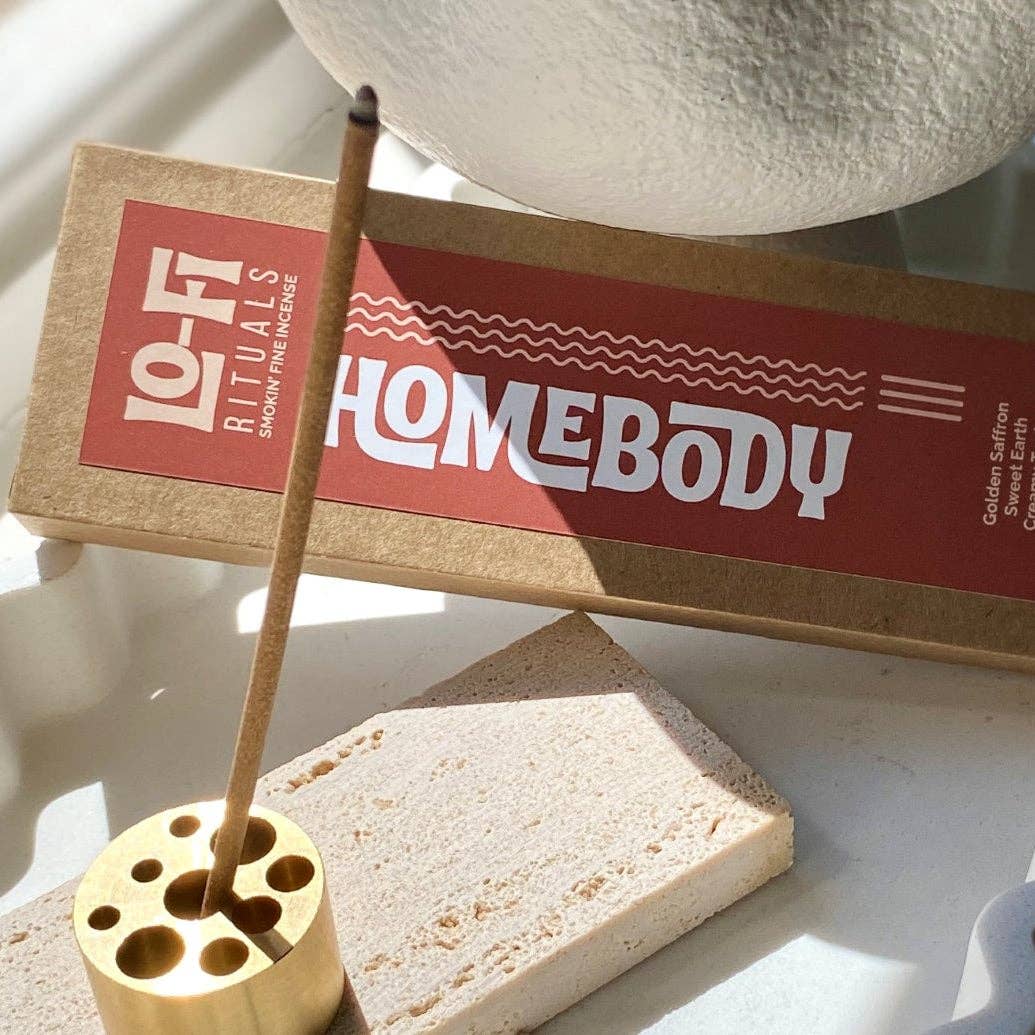 HOMEBODY | Incense | Saffron, Tobacco Leaf, Tonka Bean