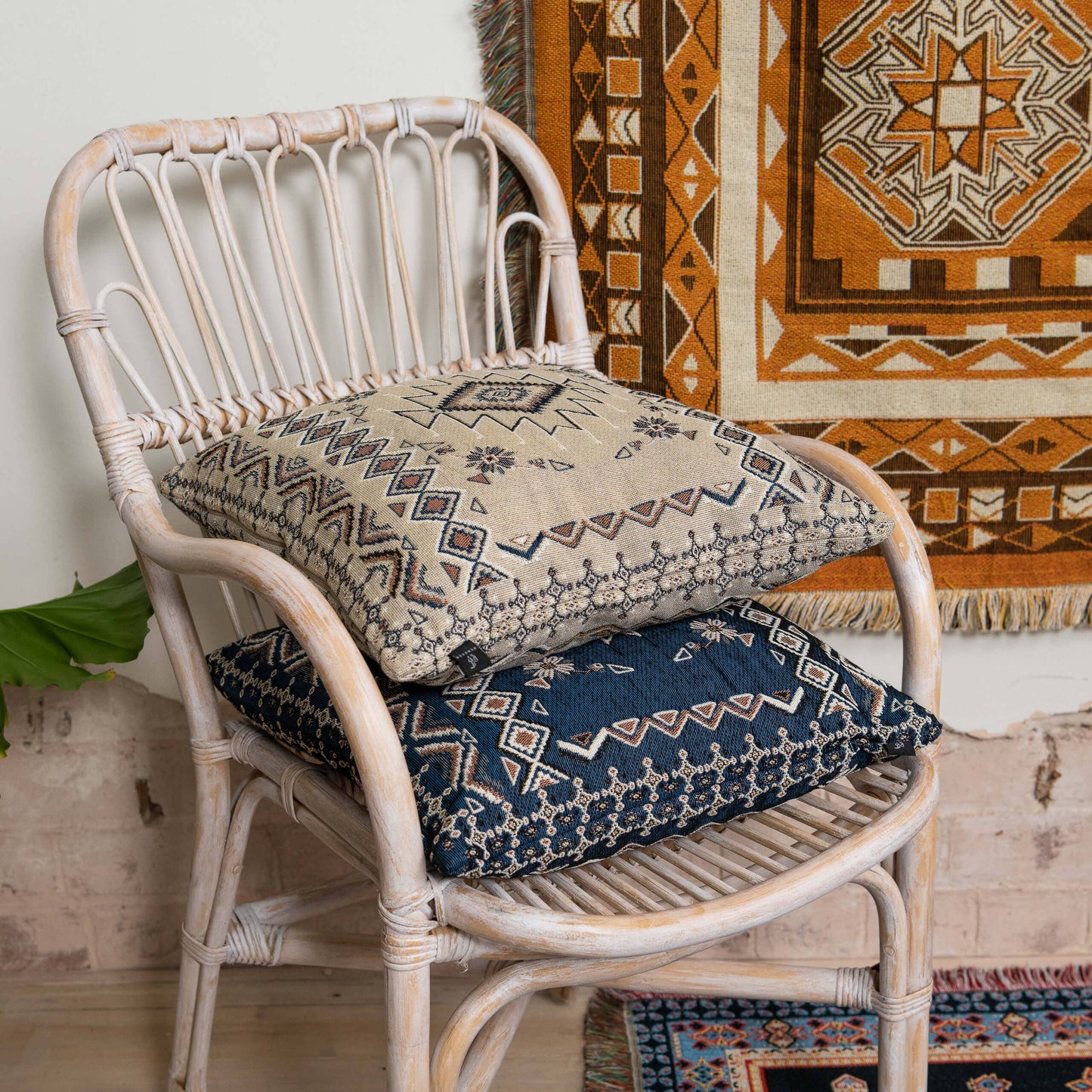 'Hey Jude' Woven Scatter Cushion Cover: 65cm x 65cm