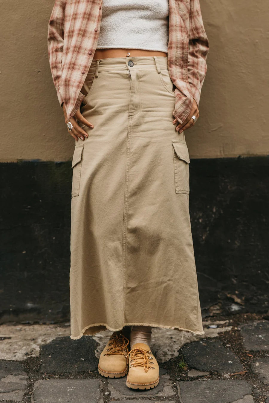 Dune Cargo Midi Skirt
