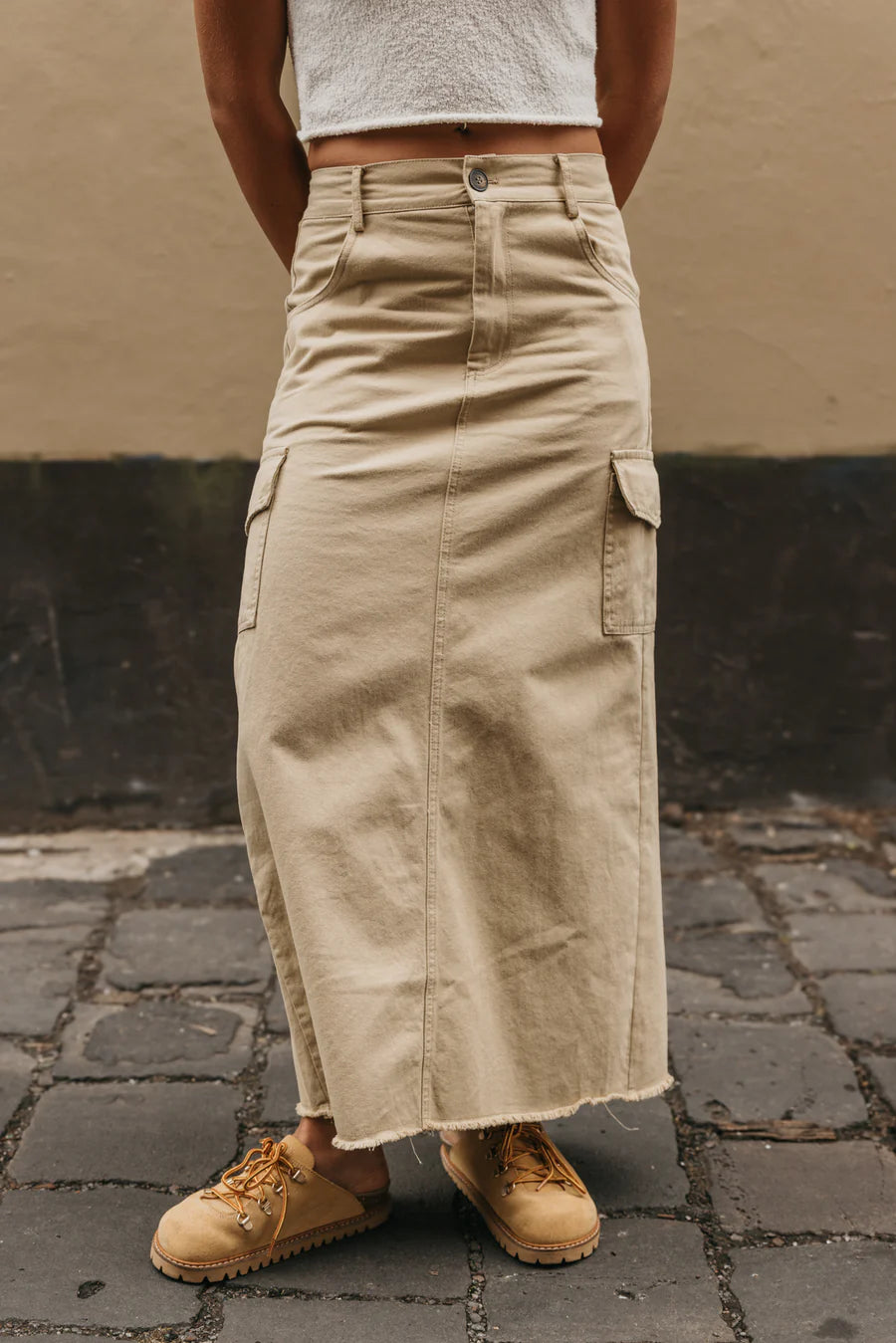 Dune Cargo Midi Skirt