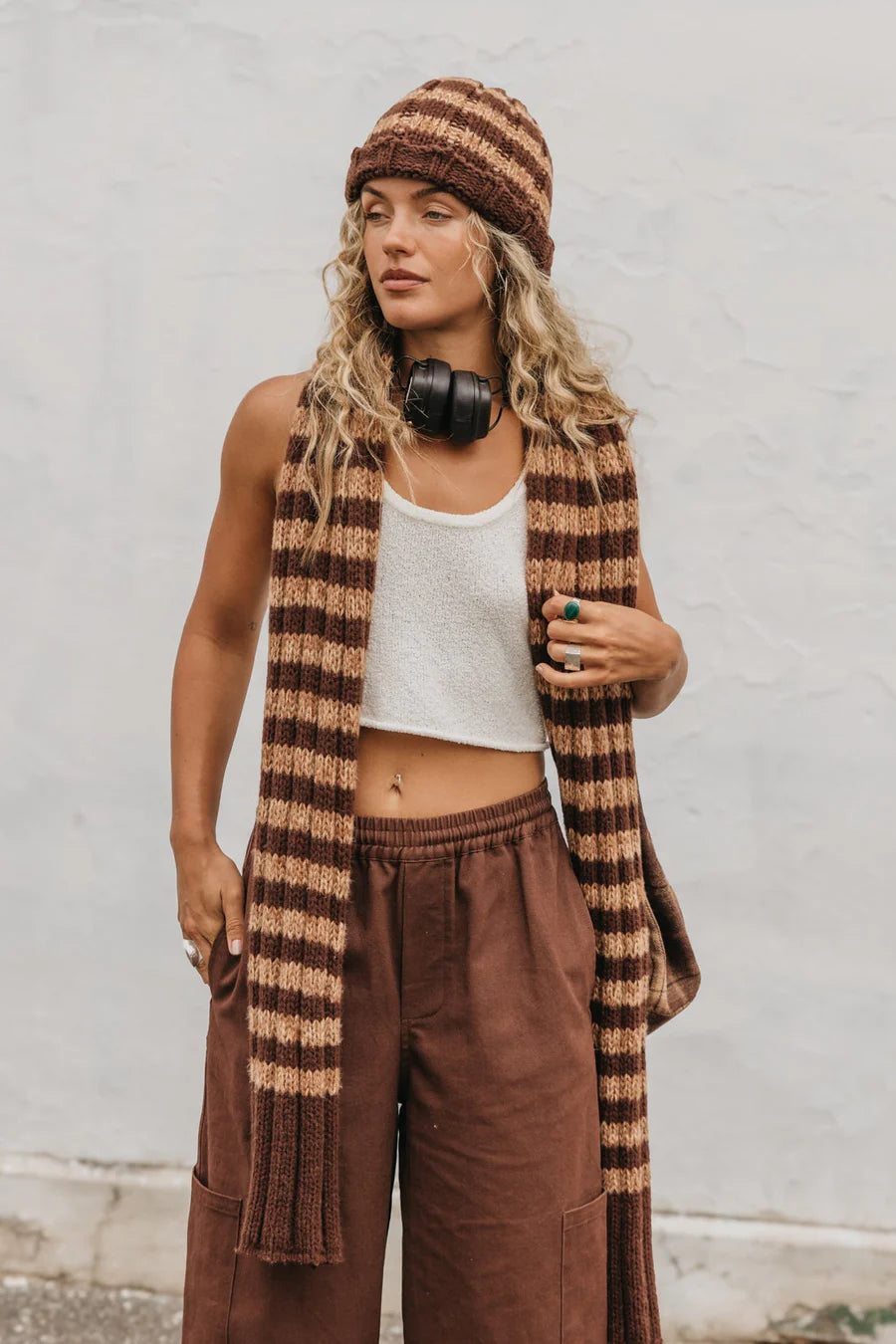 Striped Scarf | UNISEX