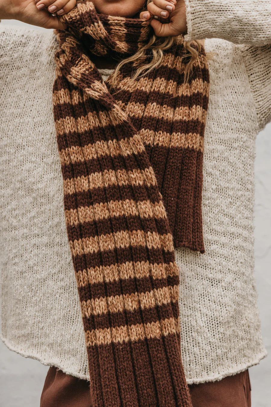 Striped Scarf | UNISEX