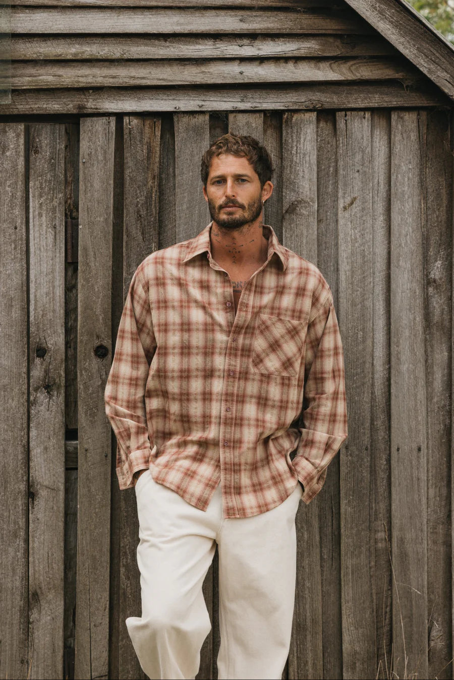 Benson Plaid Shirt  | Unisex