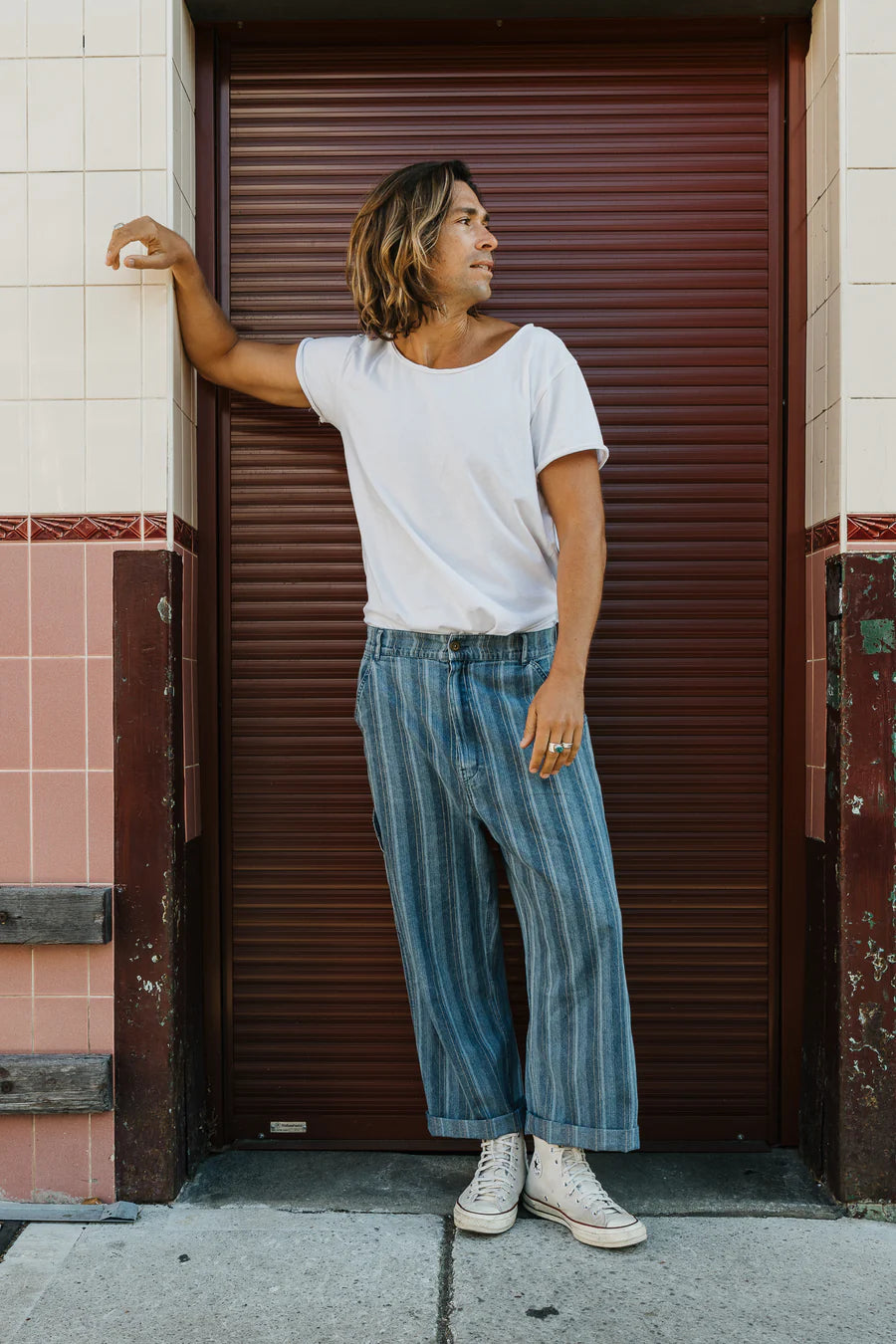 Jagger Washed Denim Pants  | Unisex