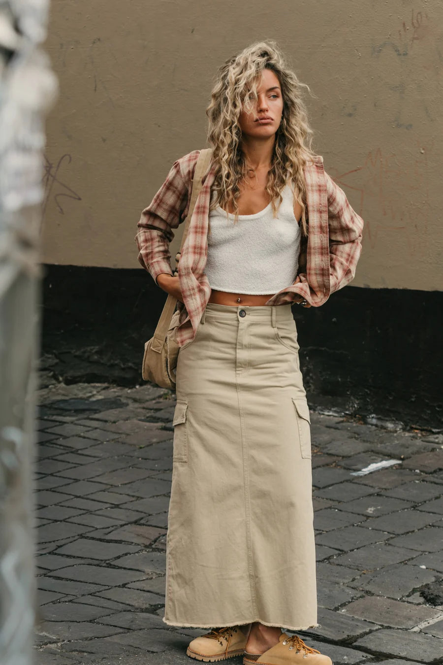 Dune Cargo Midi Skirt