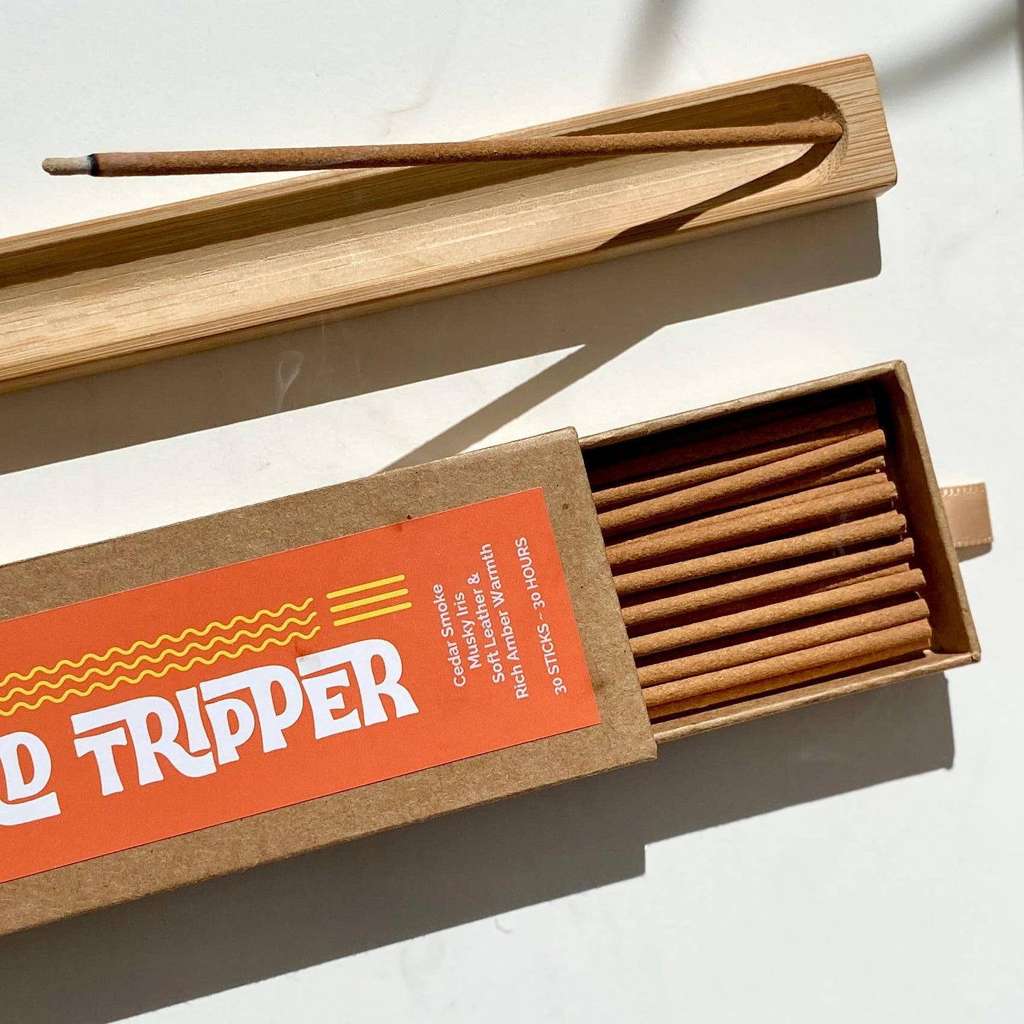 The Bamboo Incense Holder