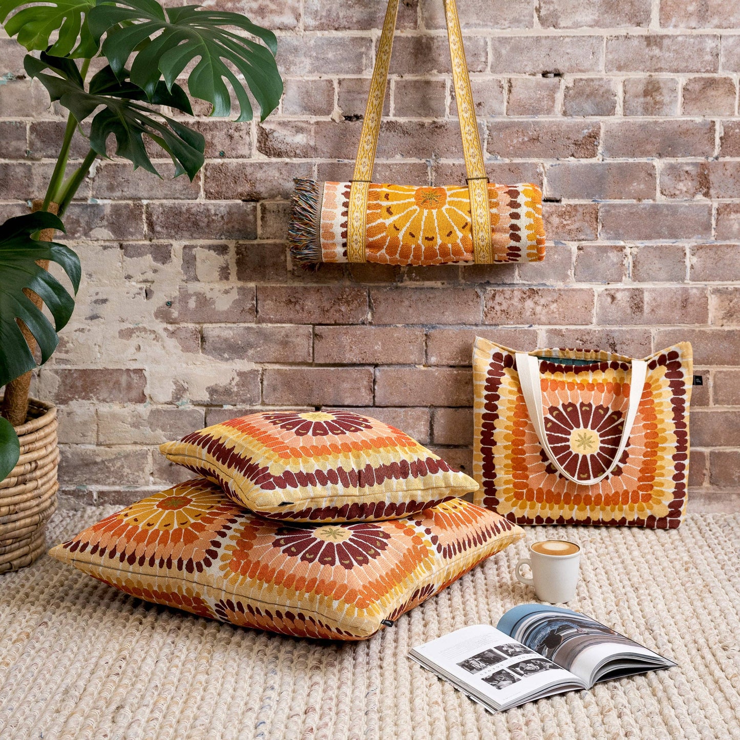 'Eight Days a Week' Scatter Cushion Cover: